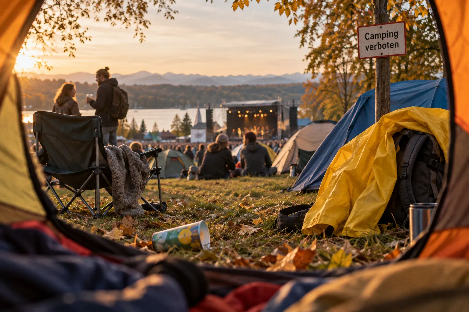 Camping auf Open-Air-Festivals: Was Sie vorab wissen müssen