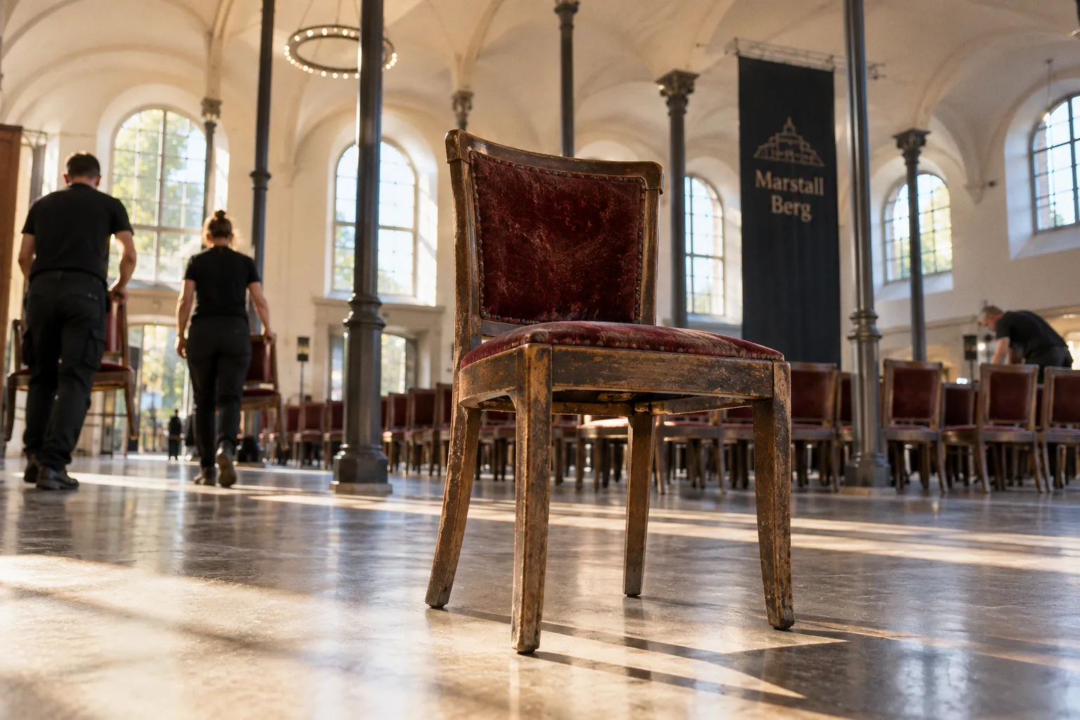 Marstall Berg: Saal, beste Plätze und Anreise