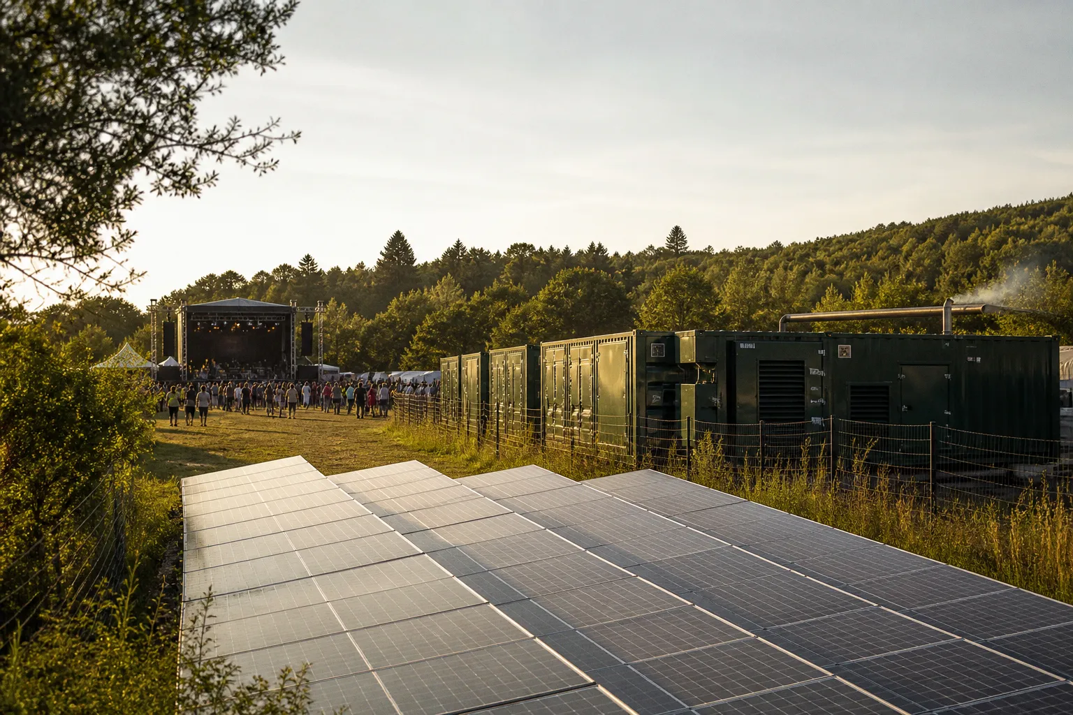 Nachhaltige Bühnentechnik: Was das Boomtown-Festival für die Eventbranche bedeutet