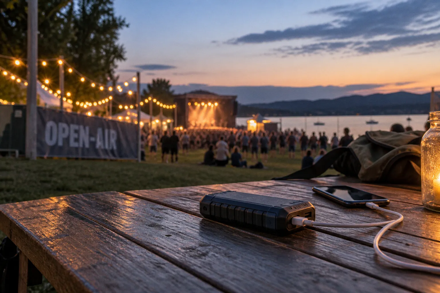 Powerbank beim Open-Air: Worauf Sie vor dem Start achten sollten