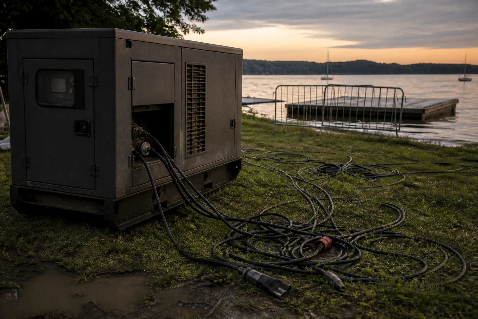 Stromausfall am See: Ein Planungsfehler und seine Folgen