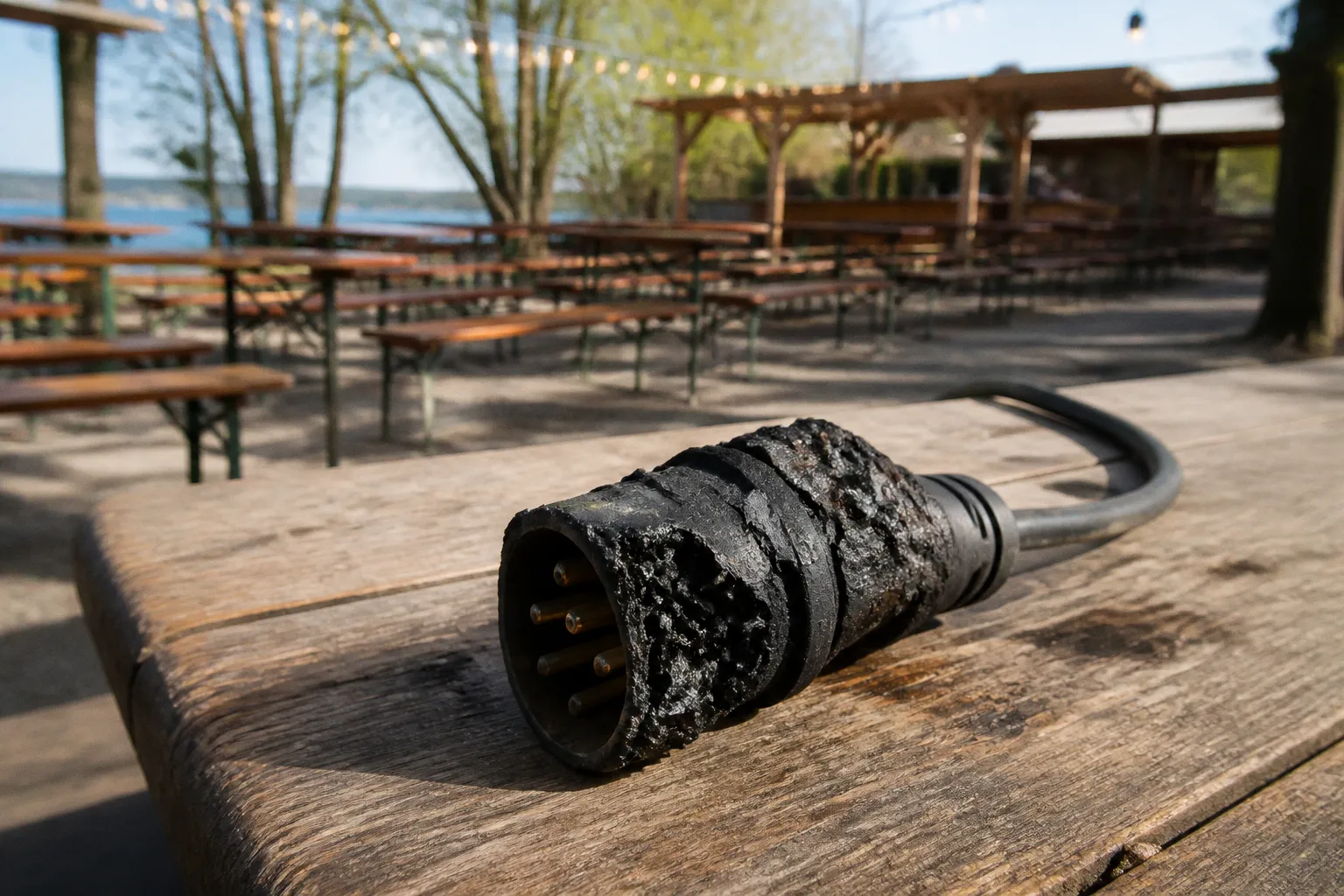 Stromausfall im Biergarten: Der Fehler beim Bass-Test