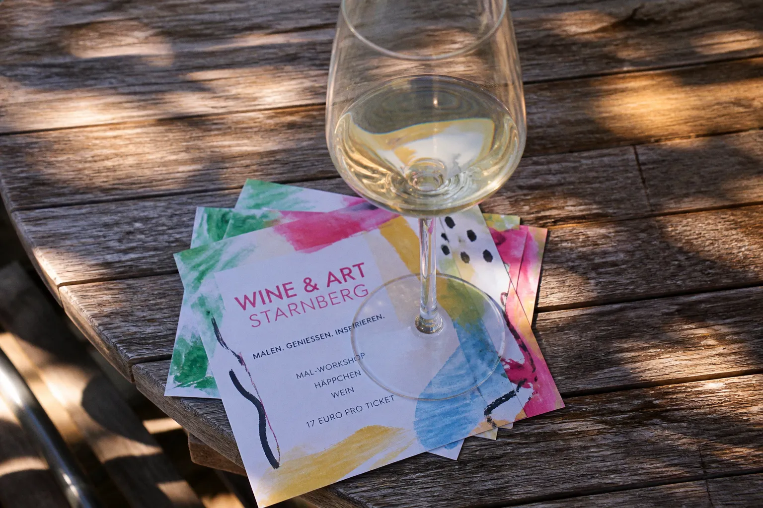 Wein und Kunst in Starnberg: Die Logik hinter der Fusion