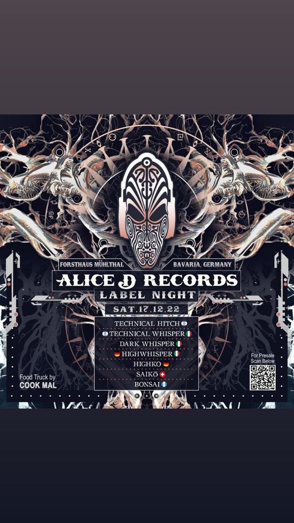 Alice-D Records Label Night - 17.12.2022